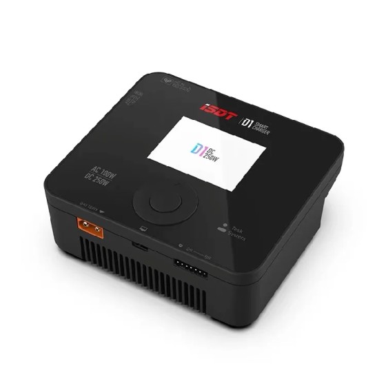 Hot Sales ISDT D2 MARK II Drone Accessories Intelligent Dual Balance Charger Built-in Power for RC FPV Racing Drones DIY Parts